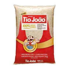 ARROZ BRANCO TIO JOAO TIPO I 6X5KG