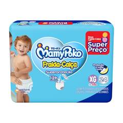 FRALDA MAMYPOKO CALCA  JUMBO SUPER PROTEÇÃO XG 24UND