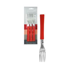 KIT GARFOS MARTINAZZO VERMELHO 3 PEÇAS
