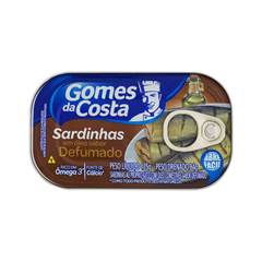 SARDINHA GDC OLEO DEFUMADO 50X125GR