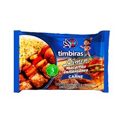 MACARRAO INSTANTANEO TIMBIRAS CARNE 50X63GR