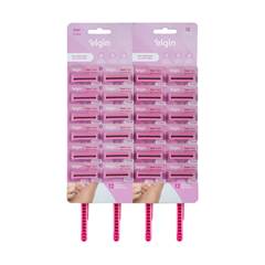 APARELHO BARBEAR ELGIN FAST SHAVE  FEMINO 12X2UN