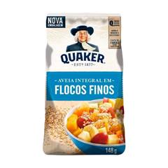 AVEIA QUAKER FLOCOS FINOS SACHE 40X148GR