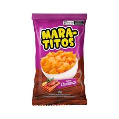 SALGADINHO MARATA PASTEL CHURRASC 26X35G