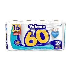 PAPEL HIG PALOMA FOLHA SIMPLES 4X16UN