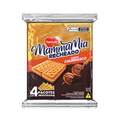 BISCOITO MAMMAMIA RECHEADO CHURRASCO 21X93,3GR