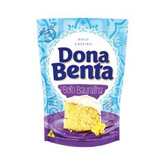 MISTURA P/ BOLO DONA BENTA BAUNILHA 12X450GR