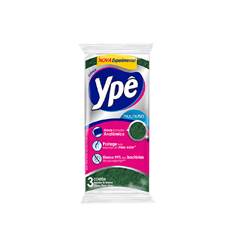 ESPONJA LAVA LOUCA YPE MULTIUSO 60X3UN