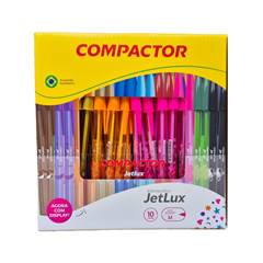 CANETA COMPACTOR JET LUX 1.0 SORTIDA DISPLAY C/ 192 UN