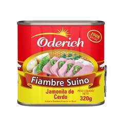 CONSERVA ODERICH FIAMBRE SUINA 24X320GR