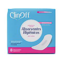 ABSORVENTE CLIN OFF SEM ABAS 12X8UN
