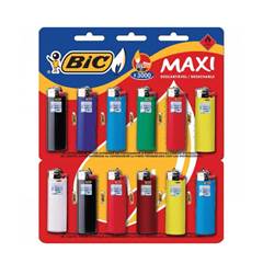 ISQUEIRO BIC MAXI GR 12X1UN
